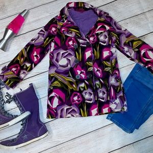 Purple, Pink, Black, & White Fabulous Jacket!!